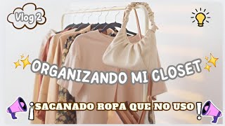 ✨️ORGANIZEMOS MI CLOSET✨️ [upl. by Thorley]