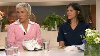 Så mår dina fötter av höga klackar  Nyhetsmorgon TV4 [upl. by Ecylahs]