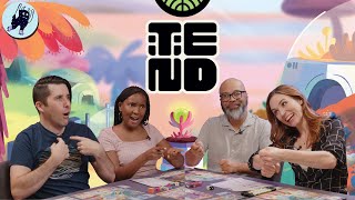 We Play Tend  A New quotFlip and Writequot Board Game from IV Studio [upl. by Einttirb747]