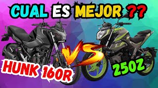 ITALIKA 250Z🆚HERO HUNK 160R CUAL COMPRAR❓ [upl. by Alta]