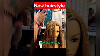 Mermaid hairstyles for little girl  How to hairstyle😊👍 [upl. by Kcyrred]