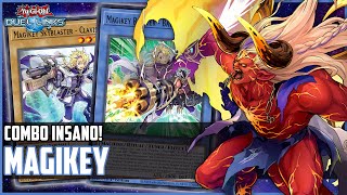 NOVO META MAGIKEY TEM UM COMBO INSANO Duel Links [upl. by Pease459]