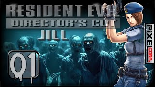 Resident Evil  Directors CutJILLEp011996PS1PixelCorps [upl. by Aip]