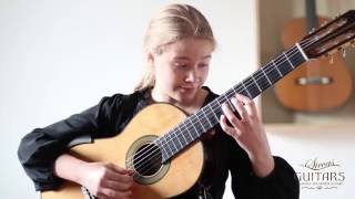 Leonora Spangenberger 11 plays Caprice No 7 by Luigi Legnani on a 2004 Curt Claus Voigt [upl. by Ratha248]