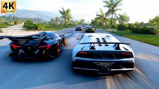 Forza Horizon 5 I Lamborghini Sesto Elemento I Goliath Race  Gameplay [upl. by Federica]