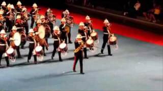 Canadian Navy Centennial Tattoo Band of HM Royal Marines at PNE 2010 [upl. by Kcirted]