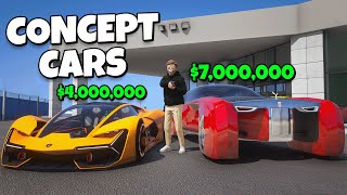 Robbing Concept Car Dealership in GTA 5 RP [upl. by Kalinda957]