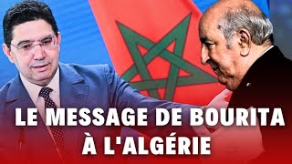 Le message fort de Bourita aux dirigeants algériens [upl. by Sibylle]