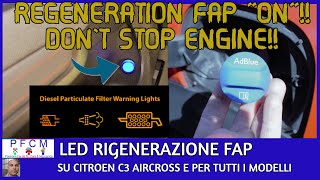 SPIA RIGENERAZIONE FAPDPF SU CITROEN C3 AIRCROSS E PER TUTTI I MODELLI CON FILTRO ANTIPARTICOLATO💡 [upl. by Knarf344]