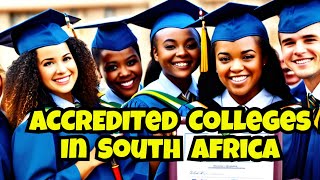 How To Check Registered And Accredited Colleges With Department Of Education In South Africa In 2024 [upl. by Diogenes]