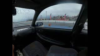 Evo vs Integra IRWINDALE DRAGSTRIP [upl. by Sanburn]