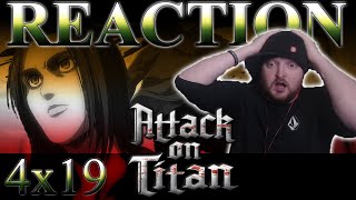 Attack on Titan Season 4  Episode 19 REACTION quotTwo Brothersquot [upl. by Tirzah845]