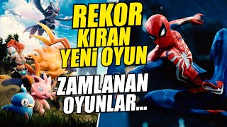 REKORLAR KIRAN POKEMON BENZERİ OYUN PALWORLD  ZAMLANAN OYUNLAR [upl. by Meesak221]