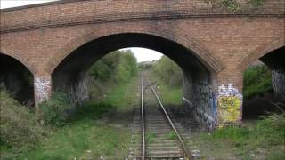 Deltic Brake Van Ride 55018 Nene Valley Railway Fletton Branch 7th April 2017 [upl. by Einram499]