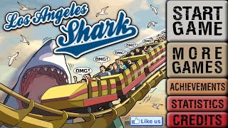 Los Angeles Shark  Flash Game Playthrough [upl. by Wolbrom243]