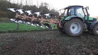 Deutz fahr agrotron 1506 motor sound [upl. by Lily936]