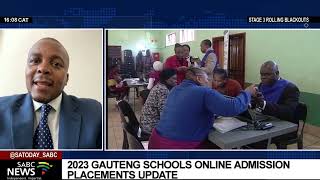 An update on Gauteng schools placement Steve Mabona [upl. by Jutta]