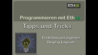 Eigenes Layout in Ethos erstellen [upl. by Amre287]