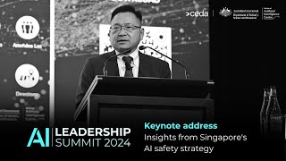 Insights from Singapores AI safety strategy  AI Leadership Summit 2024 [upl. by Boniface]