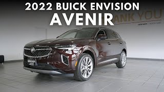 2022 Buick Envision Avenir  Affordable Luxury with DriverCentric Features [upl. by Eikcaj]