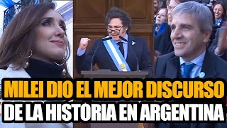 MILEI DIO EL MEJOR DISCURSO DE LA HISTORIA EN ARGENTINA E HIZO EL PACTO DE MAYO CON EL PUEBLO [upl. by Sibyls]