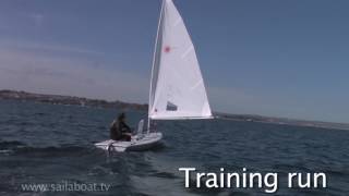 How to Sail  Understanding the wind on a 2 person sailboat Points of sailing [upl. by Herwig]