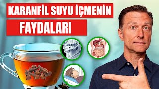 Gece Karanfil Suyu İçmenin Faydaları  Dr Berg Türkçe [upl. by Aivital]