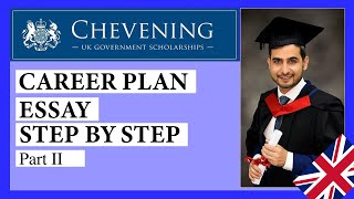 How to write Chevening Essay Career Plan PART 2 [upl. by Ojyram]