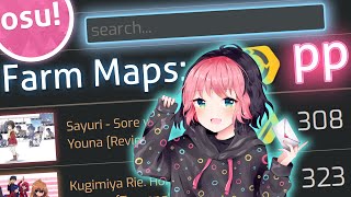 osu How to Find the Easiest pp Farm Maps for all ranks [upl. by Amethist]