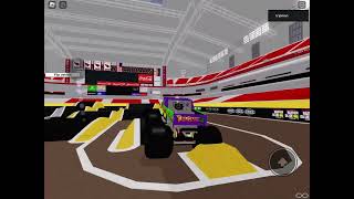 Roblox monster jam Tailgator freestyle at Glendale Custom [upl. by Lorusso619]