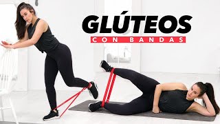 EJERCICIOS DE GLÚTEOS CON BANDA ELÁSTICA  AUMENTA TU GLÚTEO EN CASA [upl. by Naujled653]