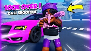 SLID ON MY OPPS WITH ONE TAP GUN IN THIS NEW CALI ROBLOX HOOD GAME [upl. by Basil637]