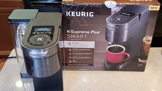 COFFEE WITH DAD Review KEURIG NEW 2021 K SUPREME PLUS SMART [upl. by Akerue796]