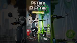 Petrol Scooters vs Electric Scooters Pollution Ka Sach  shorts  Jigyasaa [upl. by Nevram]