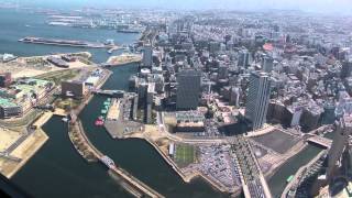 Landmark Tower in Yokohama Japan  HD GoPro Hero2 Timelapse [upl. by Liuqa]