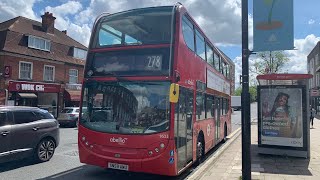 OLDEST ABELLIO IN TFL PT 1 Full Journey on Route 278  Nviro 400  SN59AWUAB 9523  4th May 2024 [upl. by Shu574]