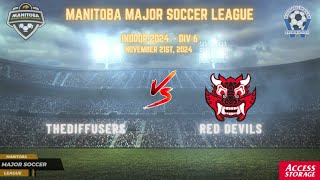 November 21st WSF Div 6 Diffusers vs Red Devils [upl. by Firmin363]