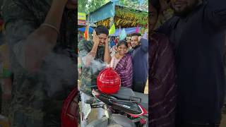 😂bomb reaction semmaiya vandhuruchingashorts trending viralvideo minivlog birthdaycake [upl. by Ardnoet911]