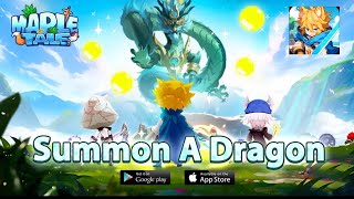 Maple Tale Gameplay Official Launch  RPG Game Android iOS [upl. by Ekrub]