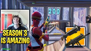 Noahreyli Shows Why Season 3 is The BEST After Using All NEW WeaponsItems in Fortnite [upl. by Yoreel212]