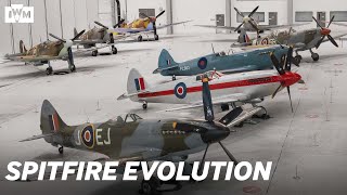 Spitfire Mk1 to Mk24  How Spitfires kept getting better [upl. by Laurie]