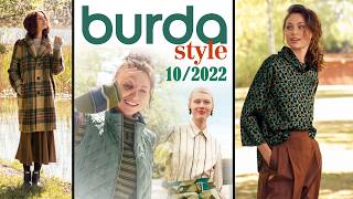 BURDA 102022 You will like the most Burda 10 2022 with Technical Drawings Amazing patterns [upl. by Ahseined215]