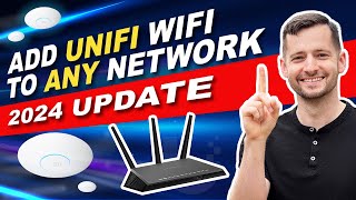 Add UniFi Access Point to Existing Network  StepbyStep [upl. by Aliet883]