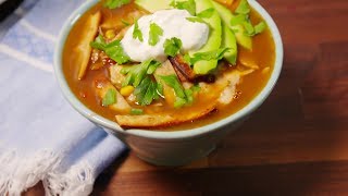 Tortilla Soup Recipes  Best Mexican Chicken Tortilla Soup Recipe [upl. by Paley]