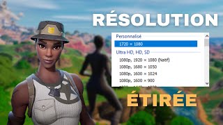 Comment avoir la MEILLEURE RÉSOLUTION ÉTIRÉE sur Fortnite Chapitre 5 ✅ ÉNORME BOOST DE FPS [upl. by Senskell404]