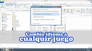 Cambiar Idioma a Cualquier Juego [upl. by Nikaniki442]