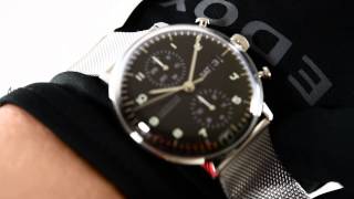 Junghans Max Bill Chronoscope 027450045 [upl. by Tselec]