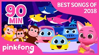 Baby Shark and more  Best Songs of 2018  Compilation  Pinkfong Songs for Children [upl. by Cornia]