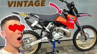 JE TRANSFORME MA KTM  200 sx replica [upl. by Kotick429]