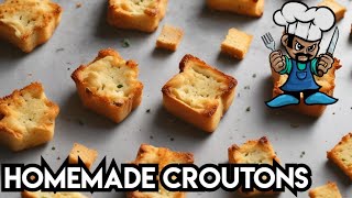 Elevate Your Salad Game with Homemade Croutons [upl. by Kowal]